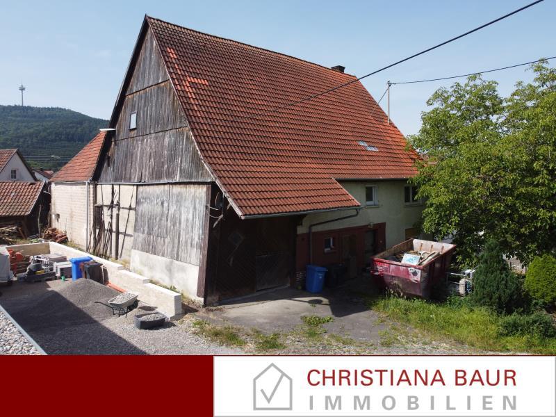 WOHNHAUS ZUM SANIEREN AUF GROßEM GRUNDSTÜCK: Balingen-Roßwangen