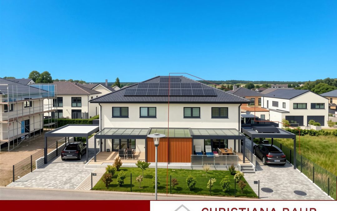 NEUBAU VOM FEINSTEN: lichtdurchflutete DHH, Bodelshausen
