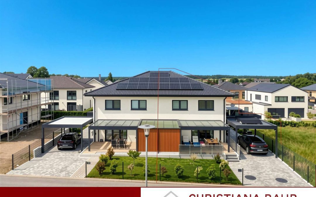 NEUBAU VOM FEINSTEN: lichtdurchflutete DHH, Bodelshausen