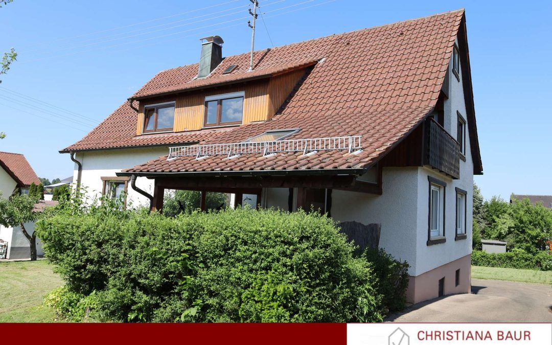 GROSSZÜGIGES WOHNHAUS: schöne Lage in Balingen
