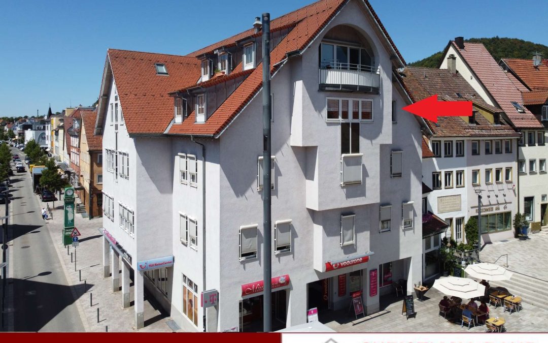 MITTEN DRIN: Große 2-Zi-Whg., Ebingen