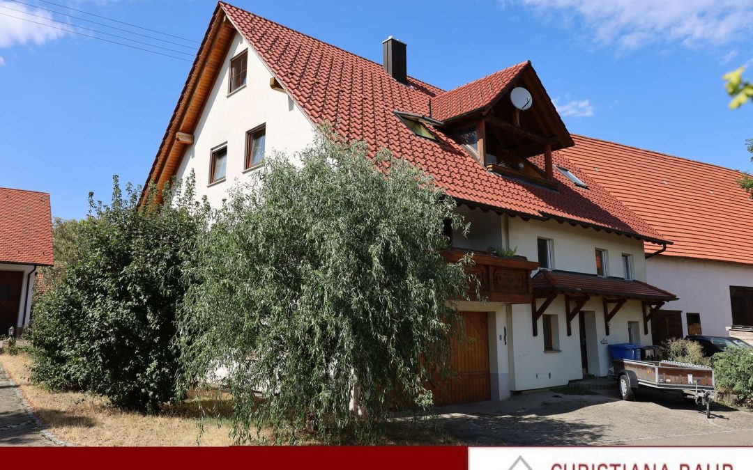 DORFIDYLLE: Einfamilienhaus in Dormettingen